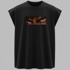 Men’s Oversized Sleeveless Printed T-Shirt