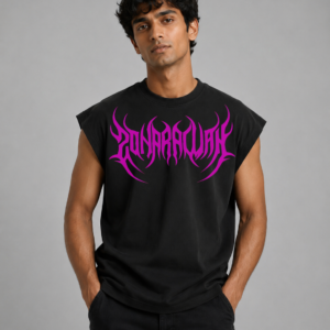 Men’s Oversized Sleeveless Printed T-Shirt