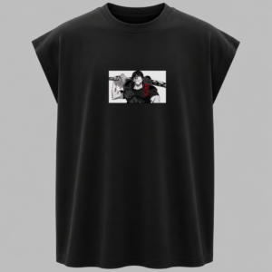 Men’s Oversized Sleeveless Printed T-Shirt